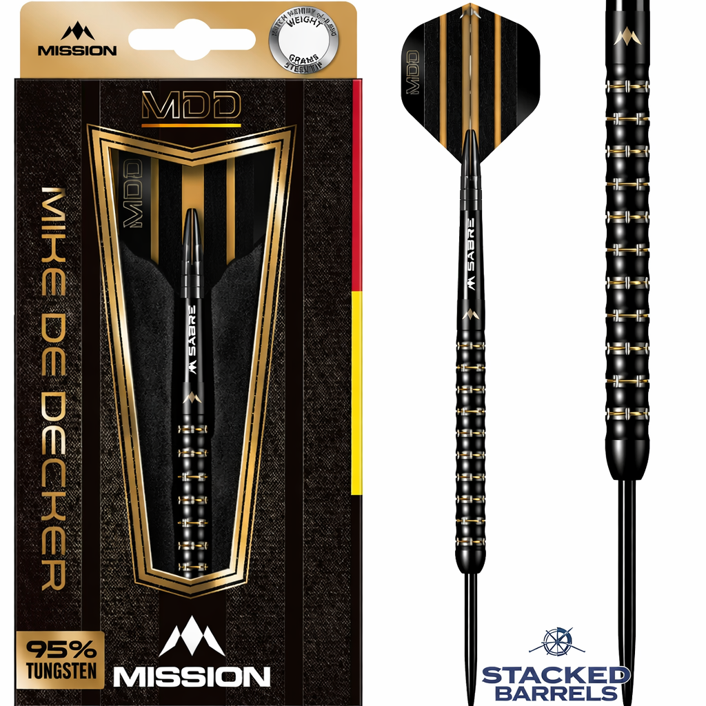 Mission Mike De Decker- Black & Gold
